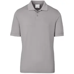 Mens Okiyo Shizen Eco Golf Shirt Stone Front